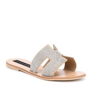 Steve Madden Greece Rhinestone Sandals